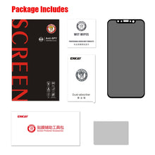 Load image into Gallery viewer, For iPhone XS Max ENKAY Hat-Prince 0.26mm 9H 6D Privacy Anti-glare Full Screen Tempered Glass Film, iPhone XS Max