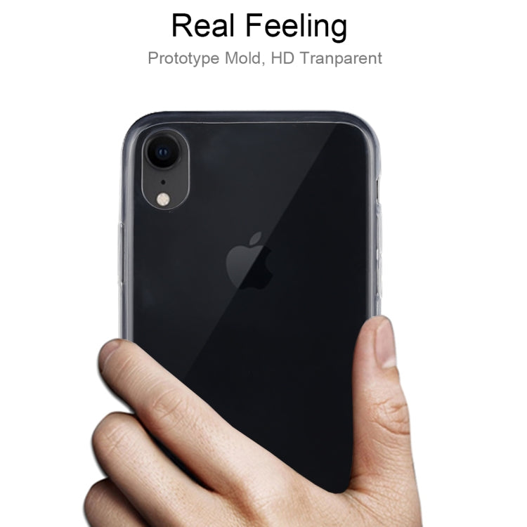 For iPhone XR TPU Ultra-thin Transparent Case