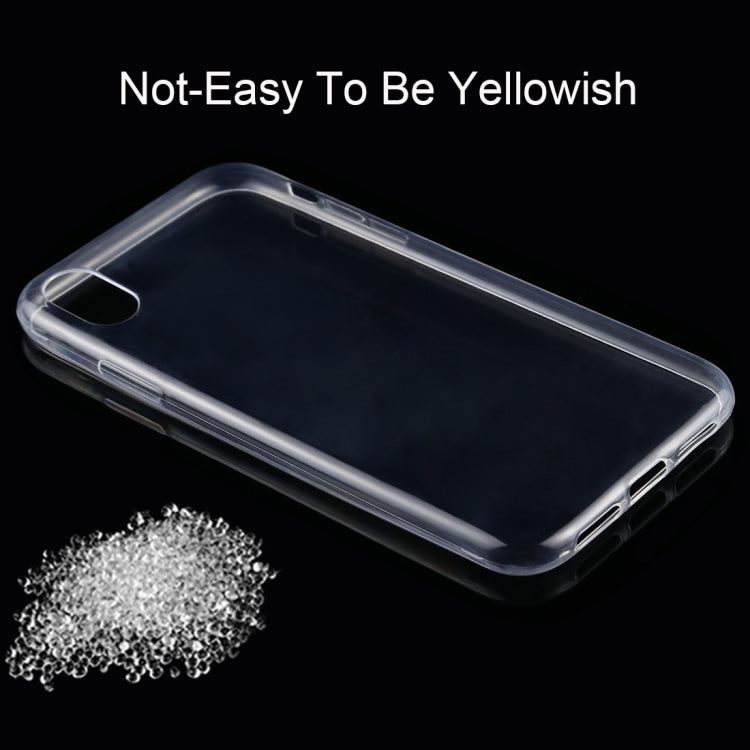 For iPhone XR TPU Ultra-thin Transparent Case