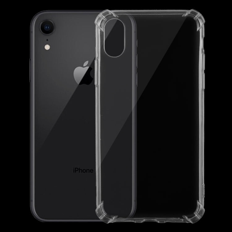 For iPhone XR Ultrathin Transparent TPU Soft Protective Case