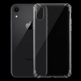 For iPhone XR Ultrathin Transparent TPU Soft Protective Case