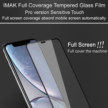 Load image into Gallery viewer, For iPhone XR IMAK 9H Surface Hardness Full Screen Tempered Glass Film