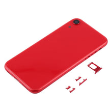 Load image into Gallery viewer, Back Housing Cover with Camera Lens &amp; SIM Card Tray &amp; Side Keys for iPhone XR, For iPhone XR (with Side Keys)