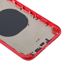 Load image into Gallery viewer, Back Housing Cover with Camera Lens &amp; SIM Card Tray &amp; Side Keys for iPhone XR, For iPhone XR (with Side Keys)