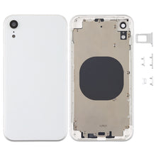 Load image into Gallery viewer, Back Housing Cover with Camera Lens &amp; SIM Card Tray &amp; Side Keys for iPhone XR, For iPhone XR (with Side Keys)