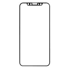 For iPhone 11 / XR 0.1mm 9H Full Screen Flexible Fiber Tempered Glass Film, For iPhone 11 / XR Black