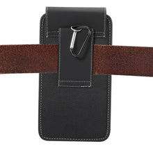 Load image into Gallery viewer, 5. 5 inch Phones Universal Hanging Waist Oxford Cloth Case Bag with Carabiner
