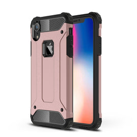 For iPhone XR TPU + PC Armor Combination Back Cover Case