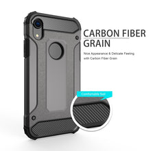 Load image into Gallery viewer, For iPhone XR TPU + PC Armor Combination Back Cover Case, For iPhone XR