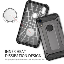 Load image into Gallery viewer, For iPhone XR TPU + PC Armor Combination Back Cover Case, For iPhone XR