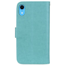 Load image into Gallery viewer, For iPhone XR Rose Embossed Horizontal Flip PU Leather Case,  with Holder &amp; Card Slots &amp; Wallet, For XR