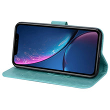 Load image into Gallery viewer, For iPhone XR Rose Embossed Horizontal Flip PU Leather Case,  with Holder &amp; Card Slots &amp; Wallet, For XR