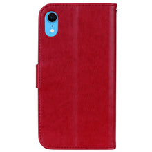 Load image into Gallery viewer, For iPhone XR Rose Embossed Horizontal Flip PU Leather Case,  with Holder &amp; Card Slots &amp; Wallet, For XR