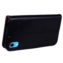 Load image into Gallery viewer, For iPhone XR Business Style Oil Wax Texture Horizontal Flip Leather Case with Holder &amp; Card Slots &amp; Wallet, For iPhone XR