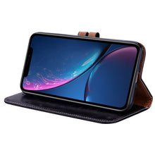 Load image into Gallery viewer, For iPhone XR Business Style Oil Wax Texture Horizontal Flip Leather Case with Holder &amp; Card Slots &amp; Wallet, For iPhone XR