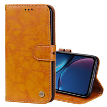 Load image into Gallery viewer, For iPhone XR Business Style Oil Wax Texture Horizontal Flip Leather Case with Holder &amp; Card Slots &amp; Wallet, For iPhone XR