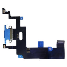 Load image into Gallery viewer, Charging Port Flex Cable for iPhone XR, For iPhone XR, For iPhone XR (Pink), For iPhone XR (Blue), For iPhone XR (Yellow)