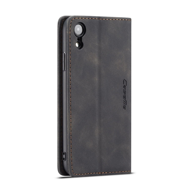 For iPhone XR CaseMe-013 Multifunctional Retro Frosted Horizontal Flip Leather Case with Card Slot & Holder & Wallet, For iPhone XR