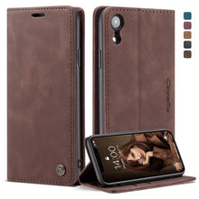 Load image into Gallery viewer, For iPhone XR CaseMe-013 Multifunctional Retro Frosted Horizontal Flip Leather Case with Card Slot &amp; Holder &amp; Wallet