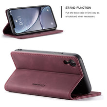 Load image into Gallery viewer, For iPhone XR CaseMe-013 Multifunctional Retro Frosted Horizontal Flip Leather Case with Card Slot &amp; Holder &amp; Wallet