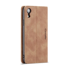 Load image into Gallery viewer, For iPhone XR CaseMe-013 Multifunctional Retro Frosted Horizontal Flip Leather Case with Card Slot &amp; Holder &amp; Wallet, For iPhone XR