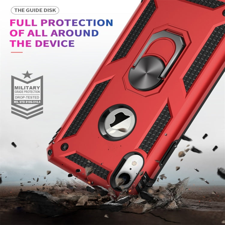 For iPhone XR Sergeant Armor Shockproof TPU + PC Protective Case with 360 Degree Rotation Holder