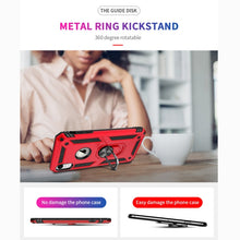 Load image into Gallery viewer, For iPhone XR Sergeant Armor Shockproof TPU + PC Protective Case with 360 Degree Rotation Holder