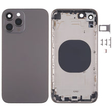Load image into Gallery viewer, Stainless Steel Material Back Housing Cover with Appearance Imitation of iP13 Pro for iPhone XR