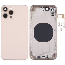 Load image into Gallery viewer, Stainless Steel Material Back Housing Cover with Appearance Imitation of iP13 Pro for iPhone XR