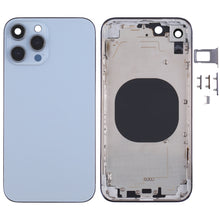 Load image into Gallery viewer, Stainless Steel Material Back Housing Cover with Appearance Imitation of iP13 Pro for iPhone XR