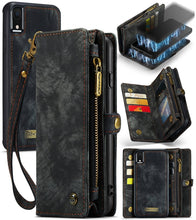 Load image into Gallery viewer, For iPhone XR CaseMe Detachable Multifunctional Horizontal Flip Leather Case with Card Slot &amp; Holder &amp; Zipper Wallet &amp; Photo Frame