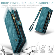 Load image into Gallery viewer, For iPhone XR CaseMe Detachable Multifunctional Horizontal Flip Leather Case with Card Slot &amp; Holder &amp; Zipper Wallet &amp; Photo Frame, For iPhone XR, For iPhone  XR