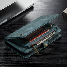 Load image into Gallery viewer, For iPhone XR CaseMe Detachable Multifunctional Horizontal Flip Leather Case with Card Slot &amp; Holder &amp; Zipper Wallet &amp; Photo Frame, For iPhone XR, For iPhone  XR