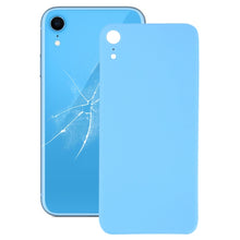 Load image into Gallery viewer, Easy Replacement Big Camera Hole Glass Back Battery Cover with Adhesive for iPhone XR