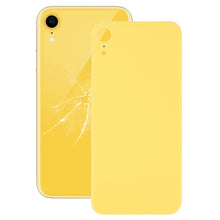 Load image into Gallery viewer, Easy Replacement Big Camera Hole Glass Back Battery Cover with Adhesive for iPhone XR