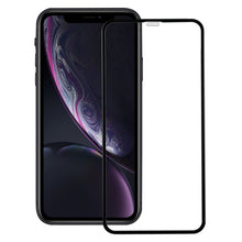 Load image into Gallery viewer, For iPhone 11 / XR Carbon Fiber Soft Edges Tempered Glass Film, For iPhone XR