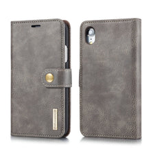 Load image into Gallery viewer, For iPhone XR DG.MING Crazy Horse Texture Flip Detachable Magnetic Leather Case with Holder &amp; Card Slots &amp; Wallet, For iPhone XR, iPhone XR