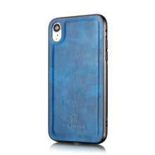 Load image into Gallery viewer, For iPhone XR DG.MING Crazy Horse Texture Flip Detachable Magnetic Leather Case with Holder &amp; Card Slots &amp; Wallet, For iPhone XR, iPhone XR