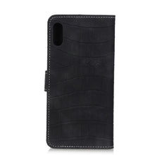 Load image into Gallery viewer, For iPhone XR Crocodile Texture Horizontal Flip Leather Case with Holder &amp; Wallet &amp; Card Slots &amp; Photo Frame