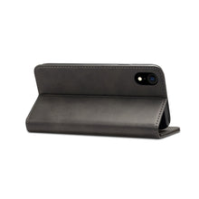 Load image into Gallery viewer, For iPhone XR Suteni Calf Texture Horizontal Flip Leather Case with Holder &amp; Card Slots &amp; Wallet, iPhone XR