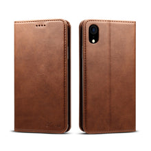 Load image into Gallery viewer, For iPhone XR Suteni Calf Texture Horizontal Flip Leather Case with Holder &amp; Card Slots &amp; Wallet, iPhone XR