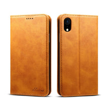 Load image into Gallery viewer, For iPhone XR Suteni Calf Texture Horizontal Flip Leather Case with Holder &amp; Card Slots &amp; Wallet, iPhone XR