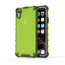 Load image into Gallery viewer, For iPhone XR Shockproof Honeycomb PC + TPU Protective Case