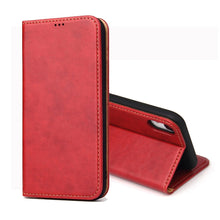 Load image into Gallery viewer, For iPhone XR Dermis Texture PU Horizontal Flip Leather Case with Holder &amp; Card Slots &amp; Wallet