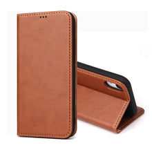 Load image into Gallery viewer, For iPhone XR Dermis Texture PU Horizontal Flip Leather Case with Holder &amp; Card Slots &amp; Wallet