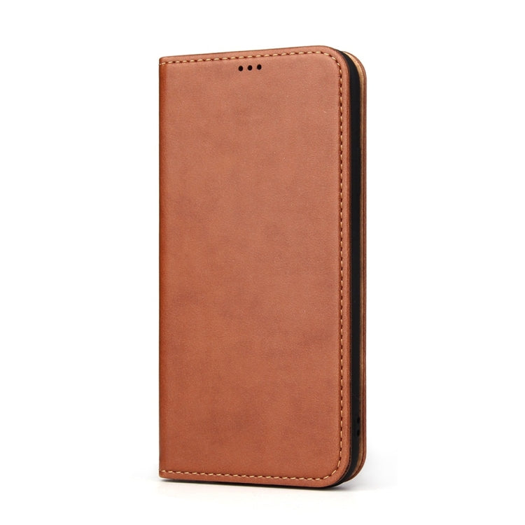 For iPhone XR Dermis Texture PU Horizontal Flip Leather Case with Holder & Card Slots & Wallet