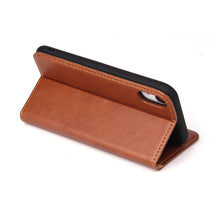Load image into Gallery viewer, For iPhone XR Dermis Texture PU Horizontal Flip Leather Case with Holder &amp; Card Slots &amp; Wallet