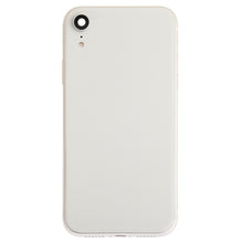 Load image into Gallery viewer, Battery Back Cover Assembly (with Side Keys &amp; Speaker Ringer Buzzer &amp; Motor &amp; Camera Lens &amp; Card Tray &amp; Power Button + Volume Button + Charging Port + Signal Flex Cable &amp; Wireless Charging Module) for iPhone XR, For iPhone XR (Full Assembly)           ...