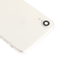 Load image into Gallery viewer, Battery Back Cover Assembly (with Side Keys &amp; Speaker Ringer Buzzer &amp; Motor &amp; Camera Lens &amp; Card Tray &amp; Power Button + Volume Button + Charging Port + Signal Flex Cable &amp; Wireless Charging Module) for iPhone XR, For iPhone XR (Full Assembly)           ...