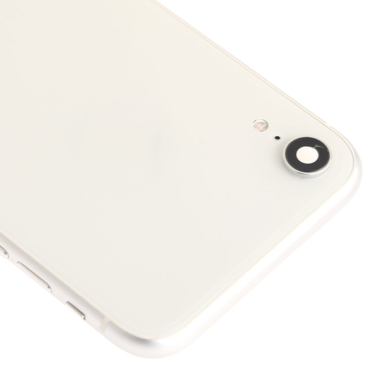 Battery Back Cover Assembly (with Side Keys & Speaker Ringer Buzzer & Motor & Camera Lens & Card Tray & Power Button + Volume Button + Charging Port + Signal Flex Cable & Wireless Charging Module) for iPhone XR